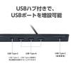 YSN Foldable Aluminum Laptop Stand with Built-In USB Hub & Storage Pouch