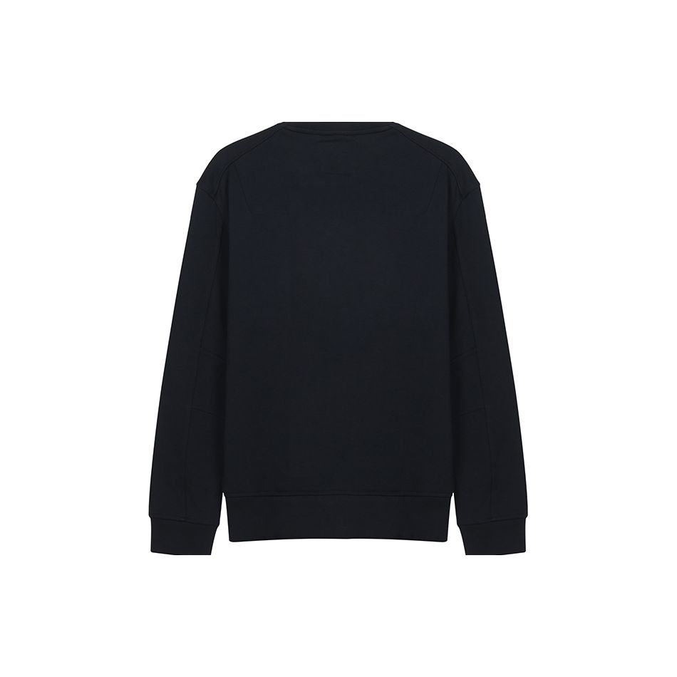 Armani Exchange Хлопковая толстовка с вышитым логотипом, круглым вырезом, длинным рукавом, мужская, темно-синяя, 8NZMPA-ZJ1ZZ-1510