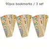 30PCS Cartoon Animal Ruler Bookmarks Set Creative Paper Reading Markers Aesthetic Decorative DIY Scrapbooking & Journaling A3233