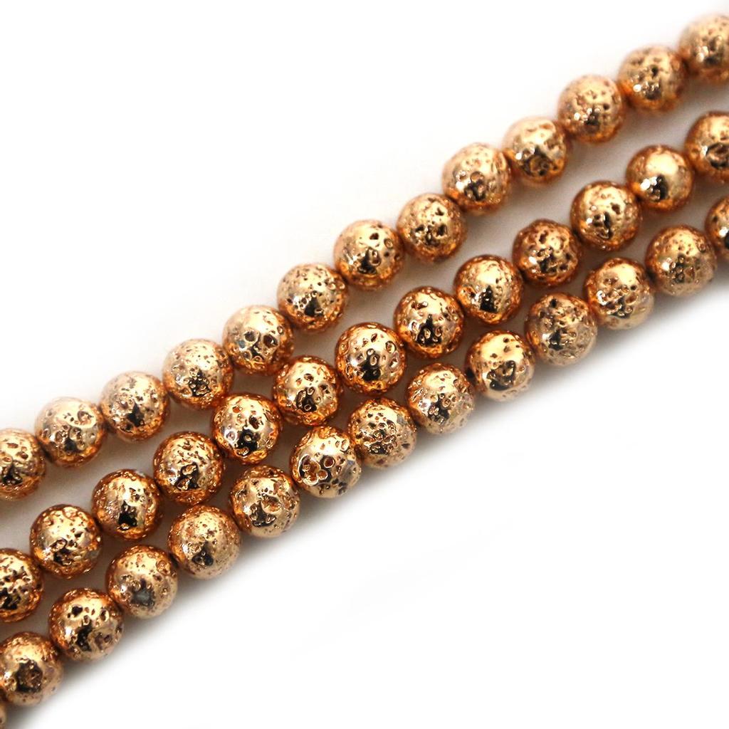 Натуральный лавовый камень круглые гематитовые бусины для рукоделия 4, 6, 8, 10 мм, изготовление ювелирных изделий