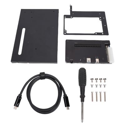 Док-станция для расширения видеокарты Док-станция для внешней видеокарты со слотом PCIE 16X Интерфейс ATX24Pin Кабель для передачи данных 1M Кронштейн ATX