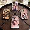 Actress Natalia Dyer  Phone Case For iPhone 17,16,15,14,13,12,11 Plus,Pro Max,XS,Soft Silicone Black Cover