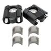 2Pcs Handlebar Mounting Bracket Aluminum Alloy Universal Adapter Riser Accessories Suitable for