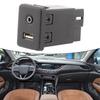 For Opel Car AUX and USB Charging Port Module Socket for Astra K 2016 13599456