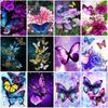 5D DIY Diamond Painting Butterfly Cross Stitch Animals Diamond Mosaic Full Round Layout Picture Of Rhinestones Home Decor