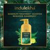 Indulekha Anti Dandruff Shampoo 580 Ml For Scalp Health, Oil Control, Itch Relief, Rosemary And Amla, Paraben Free, For Men And Women