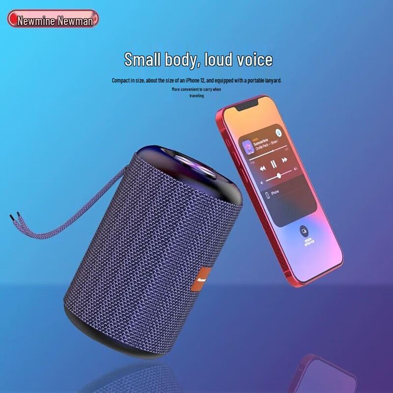 Портативная Bluetooth-колонка Newmen BT32, штекер CN (адаптер в комплекте) (Китайская версия)