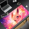 Mouse Pad Office PC Flame Japan Anime Gaming Accessories Mousepad Flareon Eeevee Kawaii Keyboard Rug Laptop PpokemonS Desk Mat