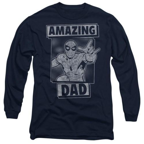 Spider-Man Футболка унисекс для взрослых Amazing Dad Mono Fathers Day