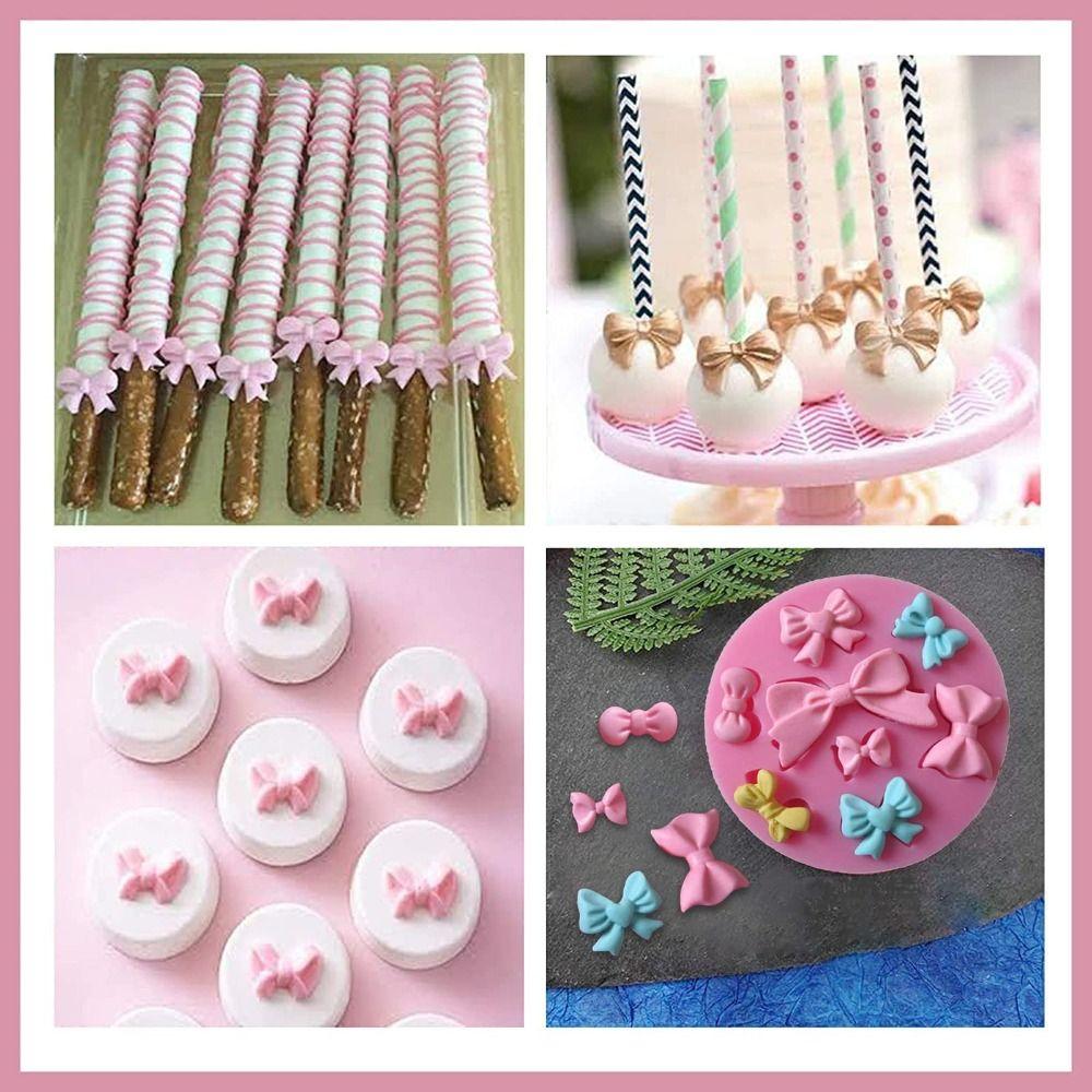 Small Bow Shape Bowknot Silicone Mold 3D Shape DIY Baking Tool Fondant Cake Mold DIY Craft