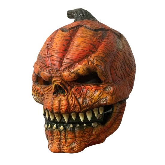 Подушка в виде тыквы на Хэллоуин, реалистичный латексный жуткий головной убор для жутко веселых празднований, сувениров для вечеринок, мероприятий по косплею