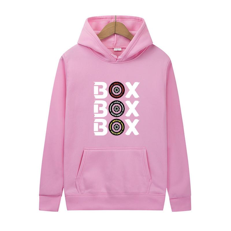 Fun BOX Print Autumn And Winter Fashion Men's And Women's Outdoor Sports Casual Men's Pullover