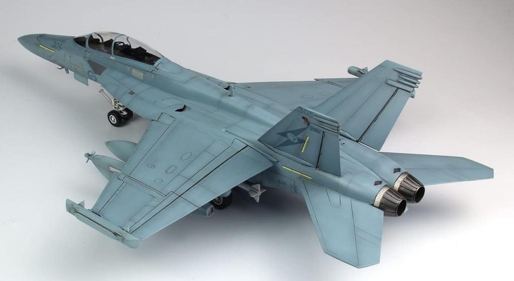 Королевские ВВС Австралии Самолет РЭБ Эскадрилья Growler Пластиковая модель Platz/Italeri 1/48 EA-18G №6 TPA-9