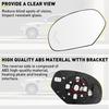 Mirror Glass Heated Turn Signal Driver Side LH For 2007-2013 Chevy GMC Cadillac
