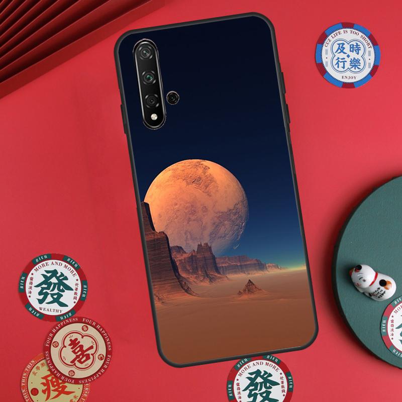 Луна Звезды Космос Для Huawei Nova 5T 10 9 SE 7i 8i 11i 12i Y73 Y90 Y70 Y72 Y61 Y91 P60 Pro P30 P40 Lite Чехол