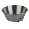 Stainless Steel Folding Bowl Lightweight Portable Bowl Durable Foldable Bowl  BBQ