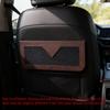 Car seat side pocket storage bag, PU leather multifunctional small car console side storage bag, mobile phone sunglasses