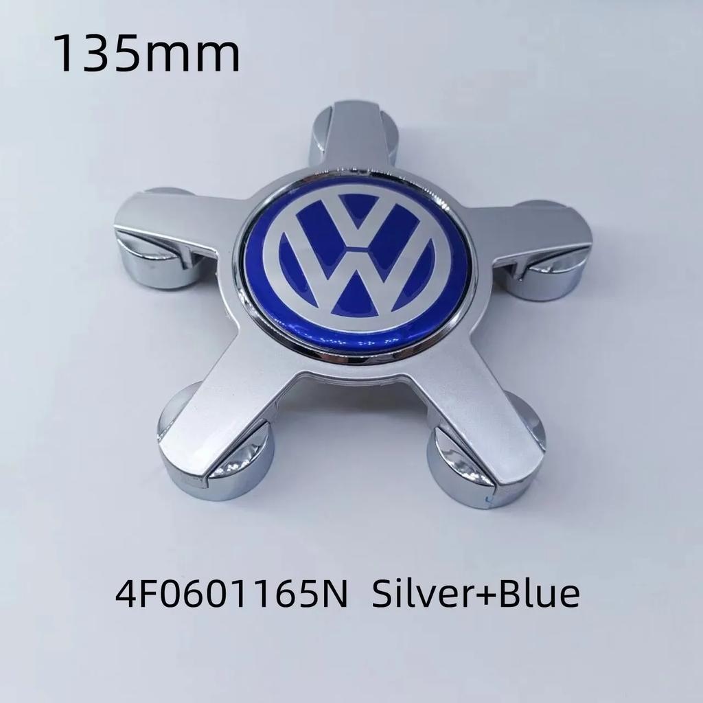 DKRSE1 For VW Volkswagen Jetta MK5 Golf 4pcs 135mm Volkswagen Golf Polo Car Wheel Center Caps 5Pins Rim Hub Cover Hubcap Logo Badge Emb