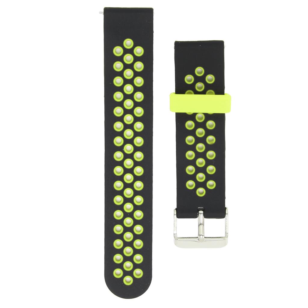 Силиконовый ремешок, совместимый для смарт-часов Amazfit GTR 3, сменный ремешок для часов 20 мм, дышащие спортивные браслеты с отверстиями для воздуха