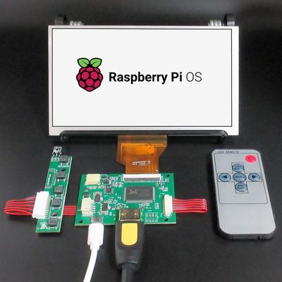 6,5-дюймовый ЖК-экран 800*480, плата управления драйвером, мини-HDMI, совместимая для Lattepanda, Raspberry Pi Banana Pi PC