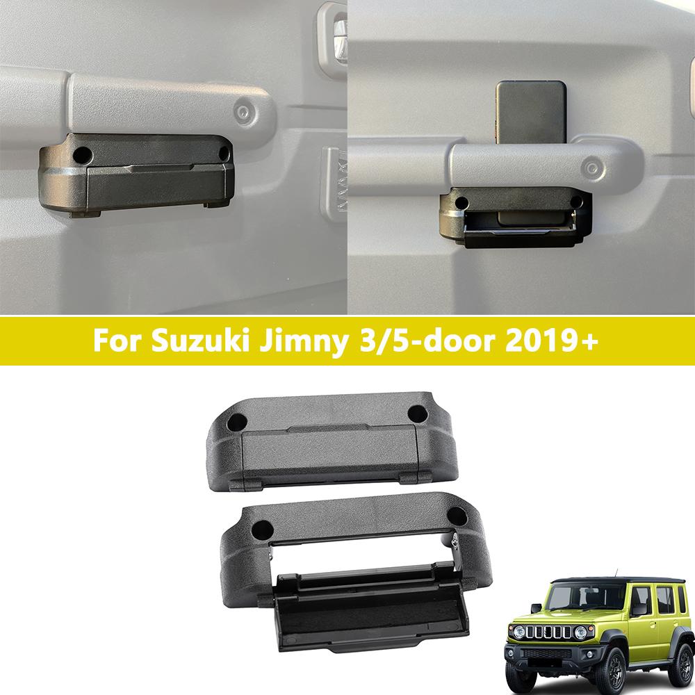 Органайзер для хранения ручки двери с карманом для Suzuki Jimny GL XL 2019-2026 3/5-дверный Подлокотник Органайзер для хранения Аксессуары для интерьера автомобиля
