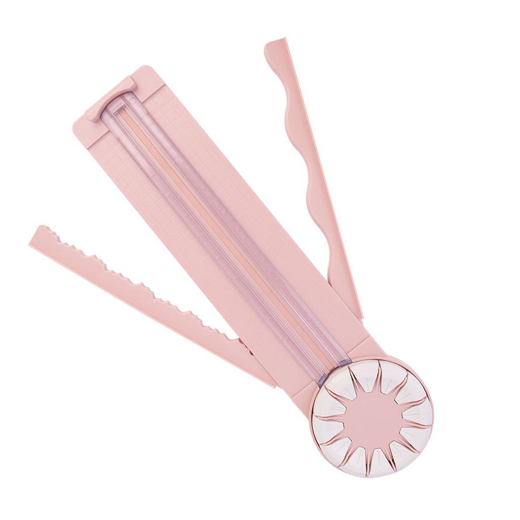 12 в 1 резак для бумаги вращающийся диск прямая волнистая линия универсальный резак для бумаги для фотоальбома Po