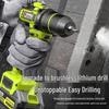 Высокомощный бесщеточный литиевый набор ручной дрели с ящиком для инструментов