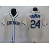 Unisex Baseball Jersey T-Shirt 24 Loose Fit Button-Up Short Sleeve Sport Tee Training Game Wear