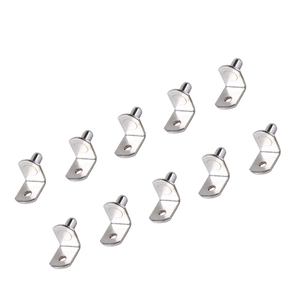 10 Pieces/Set Kitchen Cabinet Shelf Wall Mounted Support Pin Office Living Room Bedroom Bookshelf Board Holder Peg