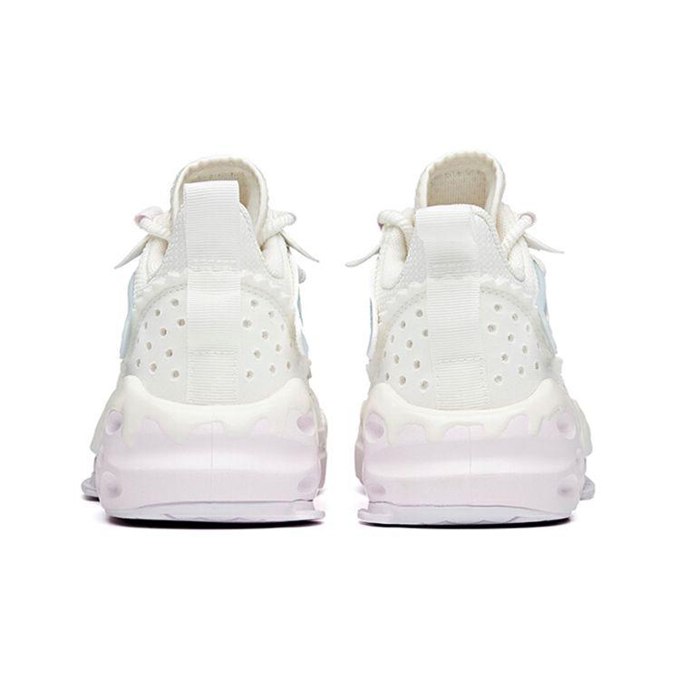 Anta Badass Fabric Synthetic Leather Shock Absorbing Non-Slip Wear-Resistant Breathable Low-Top Casual Shoes Women Casual Shoes 122128084-2