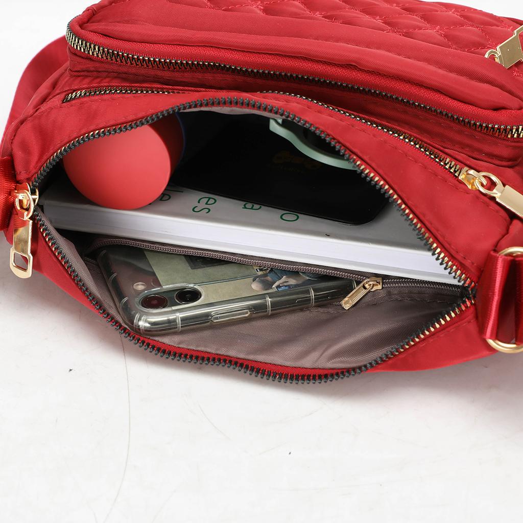 Женская сумка через плечо большой вместимости, водонепроницаемая и износостойкая, с несколькими карманами, для поездок на работу и отдыха на открытом воздухе