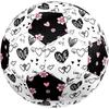 1PC Love Motion Floral Hearts Soccer Ball Size 5 Football Machine Sewn Indoor/Outdoor Universal Football A45