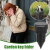 Сейф-тайник для ключей Уличный защитный бокс для запасных ключей от дома Водонепроницаемый ящик для хранения для сада, двора, гаража, путешествий, пляжа