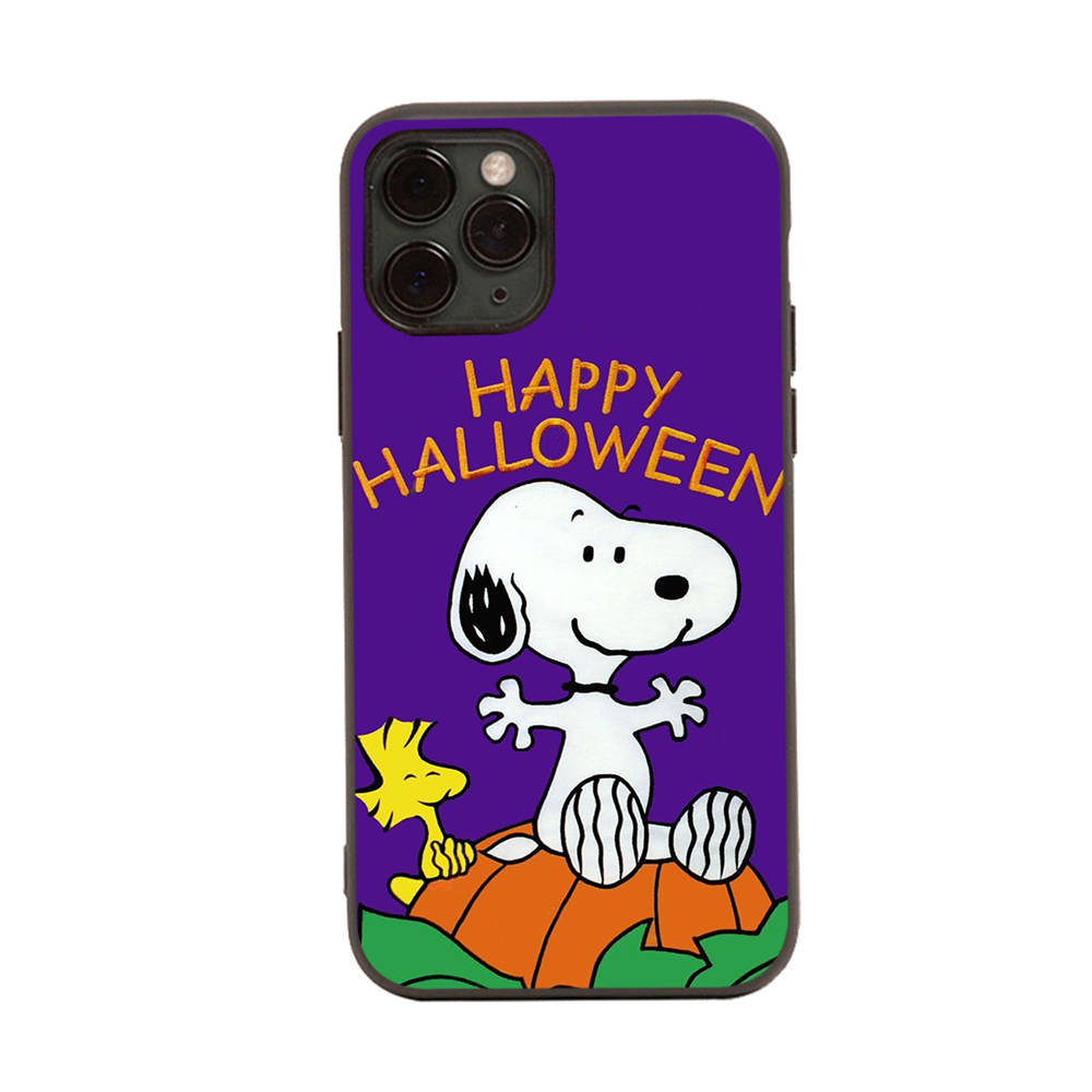 Черный чехол SM12 Cut Snoopy для OPPO Reno 8 6 5 4 Pro Plus Find X3 A17 A3 A31 A38 A40 A53 A54 A55 A74 A76 A78 A77 A80 A94 A95 A96 Lite