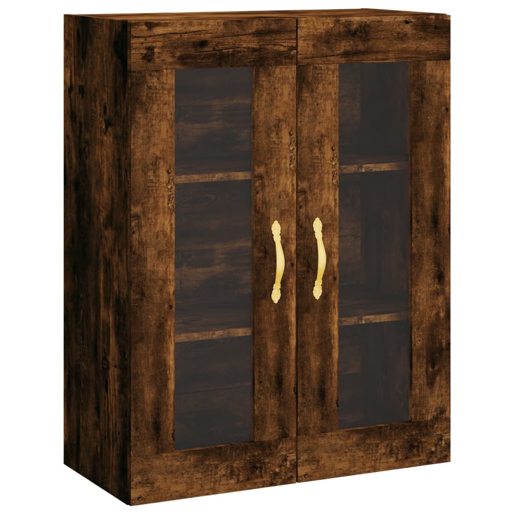 Highboard Smoked Oak 69.5 x 34 x 180 cm Particle Board