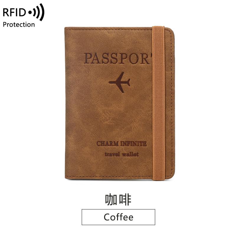 Новая противокражная сумка-кошелек для паспорта, карты вакцинации, документов, билетов, многофункциональный дорожный держатель для паспорта