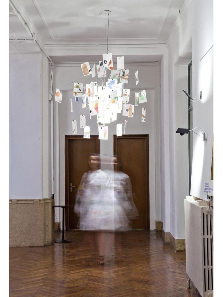 Люстра-фотоальбом ZettelDIY 2022: Креативное дизайнерское освещение для гостиной и спальни