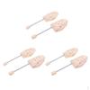 3 Pairs Unisex Wooden Spiral Spring Shoe Last