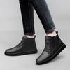 Мода 2024 Новые мужские ботинки Большой размер 38-46 Винтажные деловые Высокое качество Мужская обувь Повседневная мода На шнуровке Сохраняющие тепло ботинки для мужчины