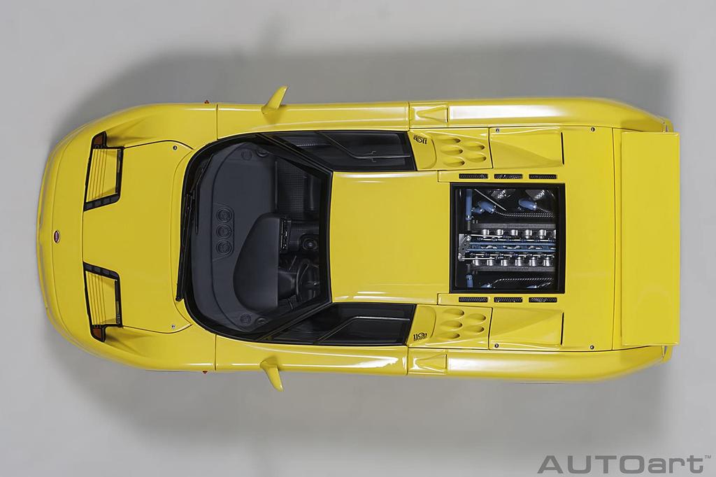 AUTOart Bugatti EB110 SS Желтый Готовый продукт 70918 1/18