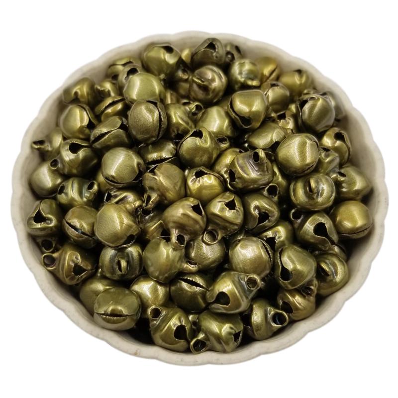 Творческий Craft DIY ювелирные аксессуары кулон DIY браслет ожерелье 6-12 мм железные колокольчики 10-50 шт подарочные подвески рождественские колокольчики