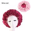 Hair Loss Cover Hair Styling Accessories Night Sleep Hat Chemo Caps Satin Bonnet Head Wrap Hats