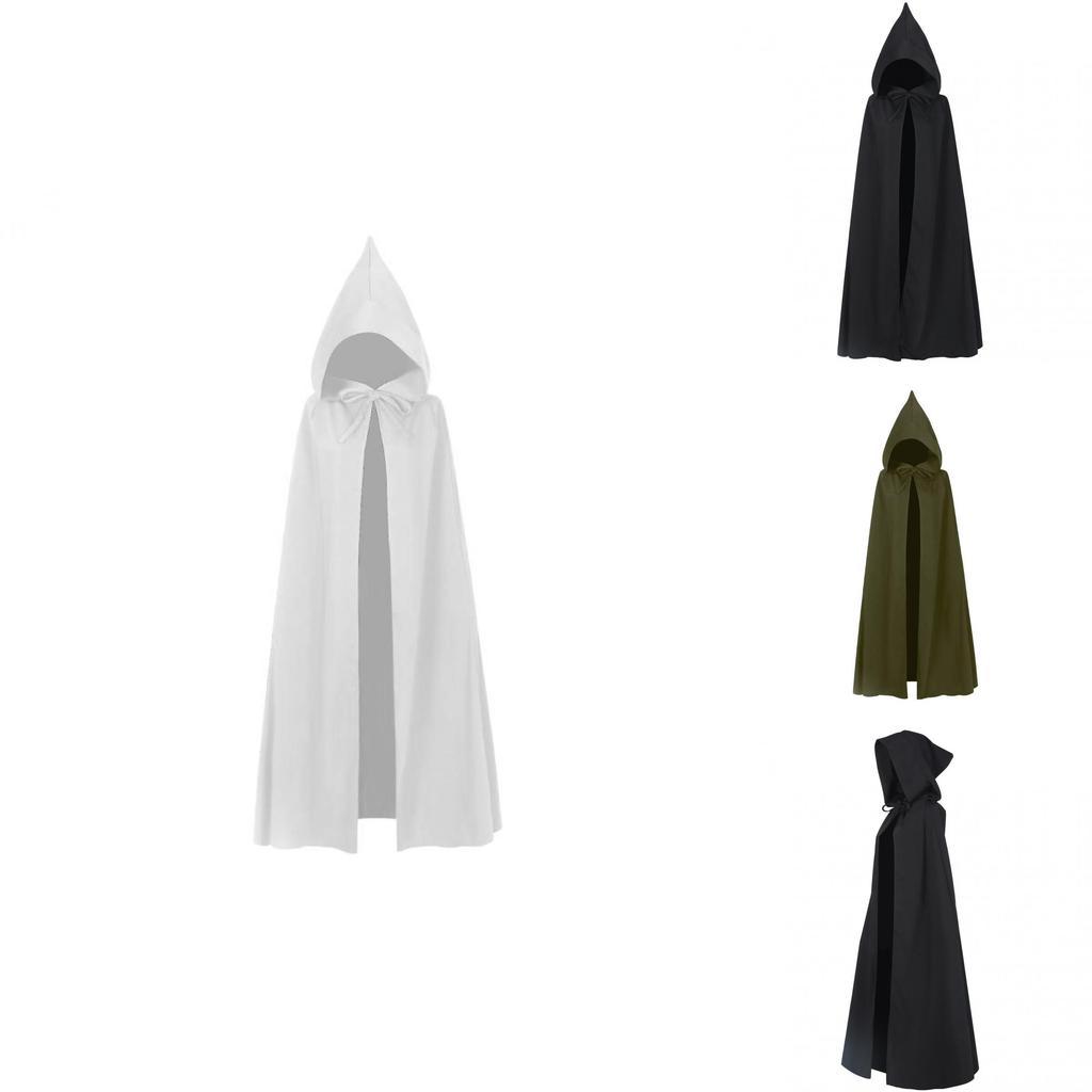 Medieval Knight Wizard Cloak Costume For Halloween Cosplay Stage Performance