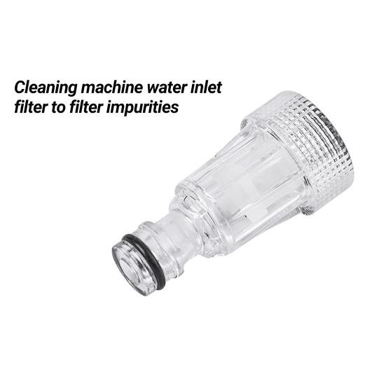 Water Filter 3/4-Inch Inner Thread High Filtration Volume Transparent High-pressure Car Washing Machine Water Filter for Karcher K2-K7