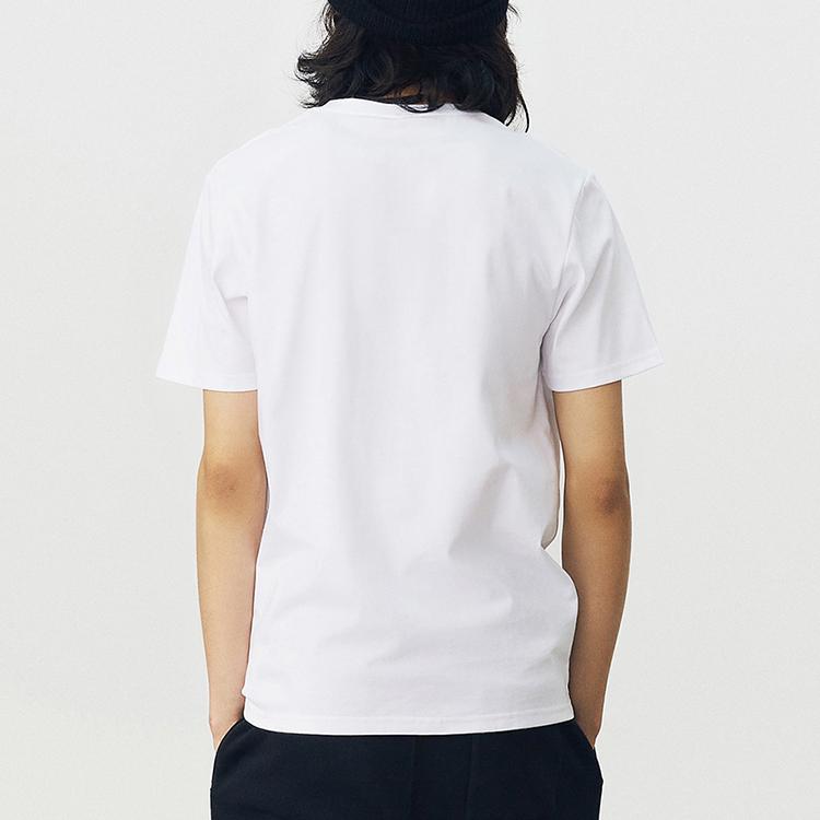 Vans Футболка с коротким рукавом в классическом стиле Off The Wall Print Casual Sports American Vintage Unisex Tops White VN0A4MM7KSF1