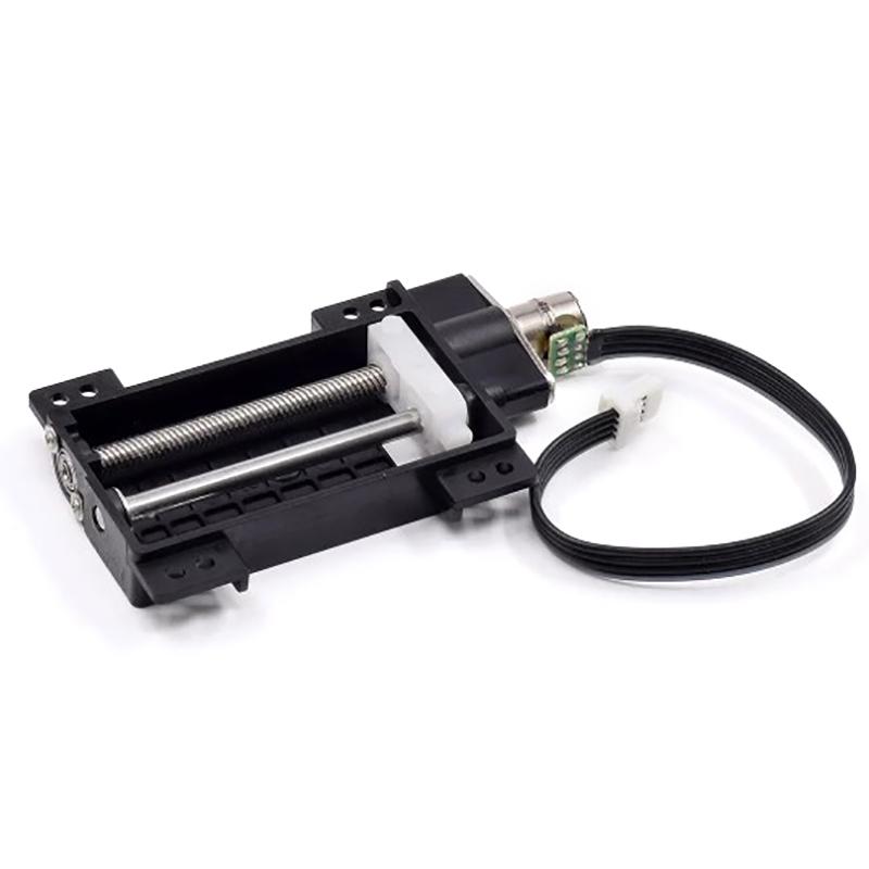 1 шт. 30 мм ход 2-фазный 4-проводной линейный винтовой ползунок привод гайка 13,2 Ом мини драгоценный 6 мм планетарный редуктор шаговый двигатель