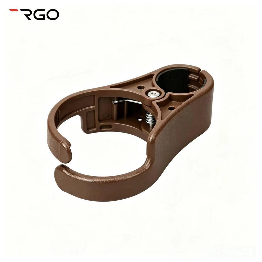 Folding Bike Cup Holder for Water, Coffee, and Tea - Fits Brompton, Dahon P8/P10