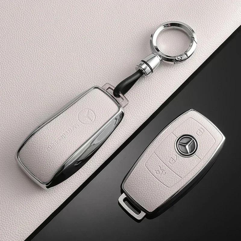 AAVI1 Fashion TPU Car Smart Remote Key Case Fob Cover Shell For Mercedes Benz A C E S G Class GLC CLE CLA W177 W205 W213 W222 X167 AMG