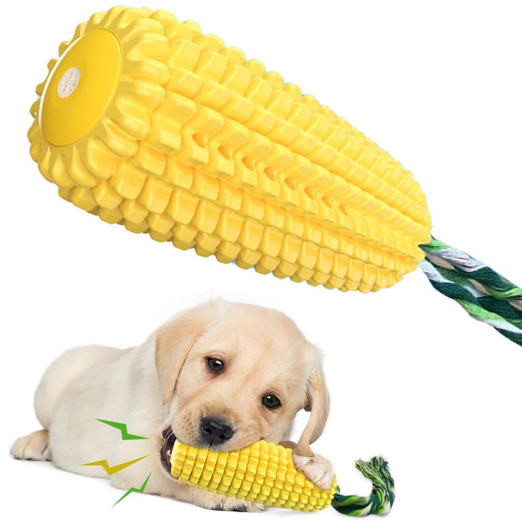 WIEXUN Dog Toys Dog Toothbrush Dog Toy Chewing Dog Chewing Toy Durable Dog Teeth Cleaning Stress Relief Training Lack of Exercise Training Toy Sound,