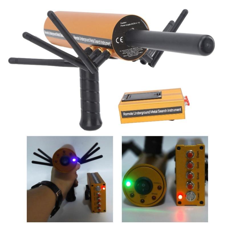 Металлоискатель AKS, точечный указатель металла, глубина 30 м, дальность 1200 м, 6 антенн, точный поиск золота